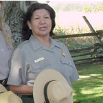 female ranger with Hispanic heritage