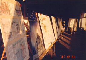 The designs were put on public display.