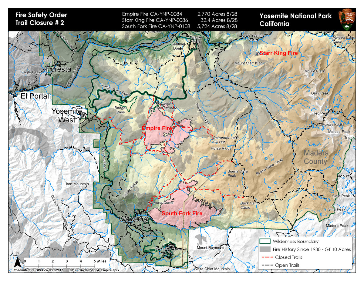 Empire, Starr King, South Fork Aug 29th, 2017
