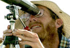 Face of scientist John Wehausen