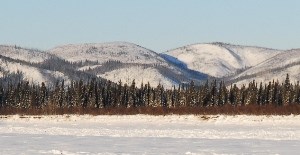 Longer days of spring on the Yukon River