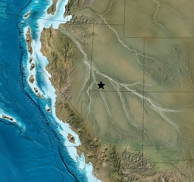 Chinle paleomap 220 Ma