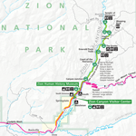 Zion National Park Map