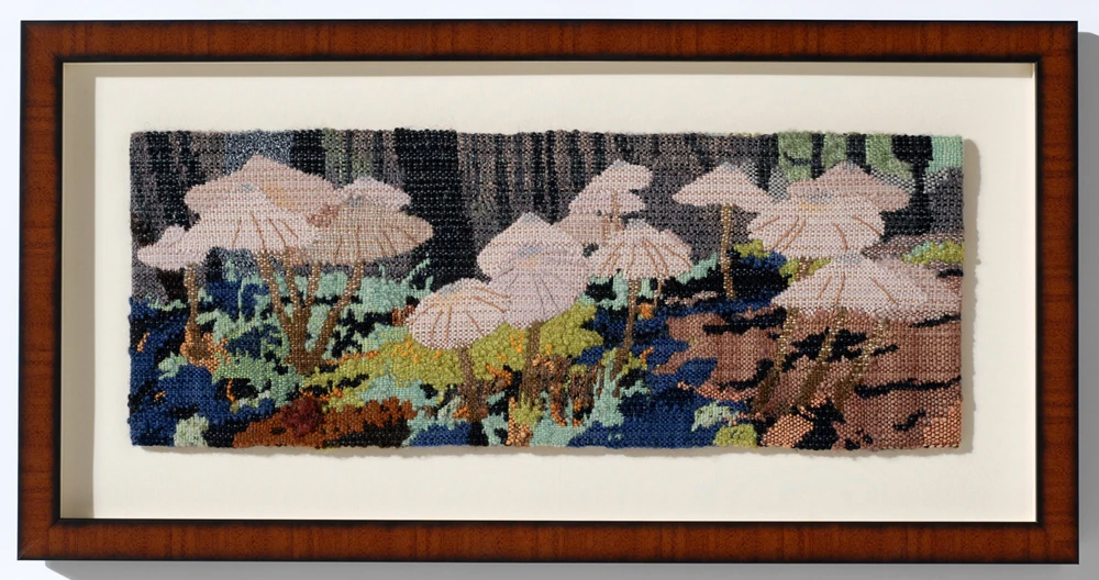 Schoodic Mushrooms artwork by George-Ann Bowers