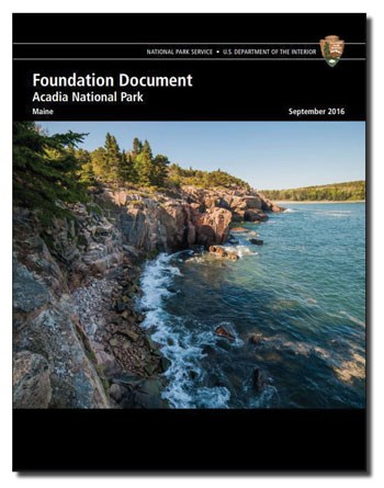 Cover of Acadia NP's Foundation Document