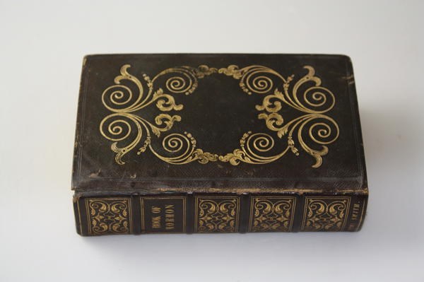 The 1841's Book of Mormon binding and cover