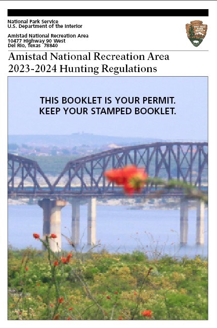 2023-2024 Amistad Hunting Regulations Booklet