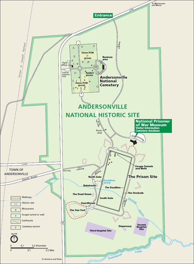 Andersonville Park Map