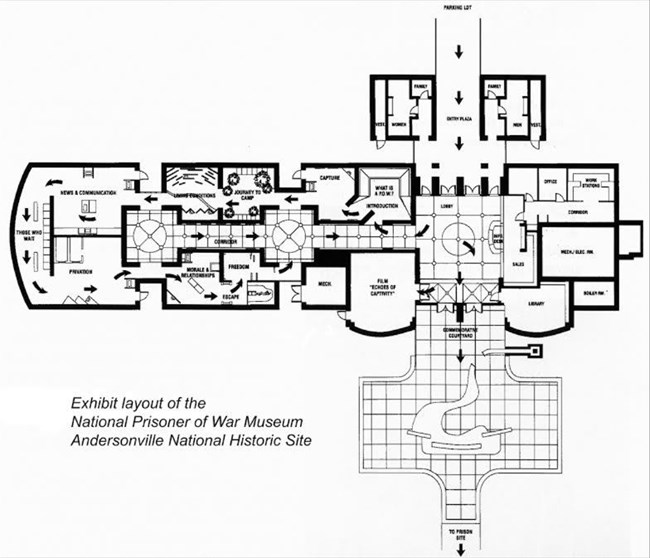 National Prisoner of War Museum Map