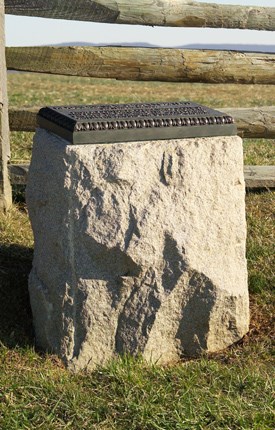 Hexamer's New Jersey Battery Monument - First Position
