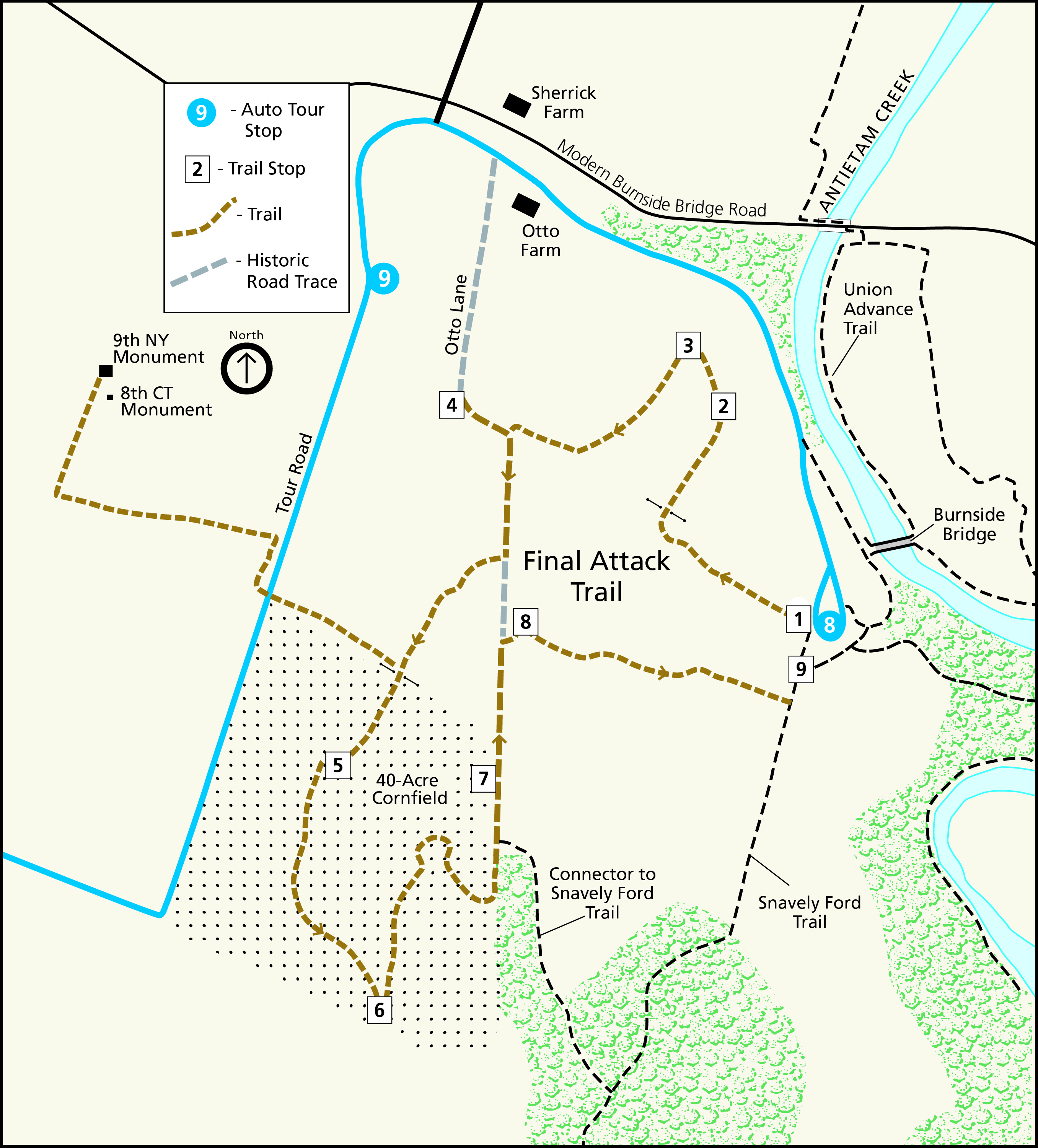Final Attack Trail Map