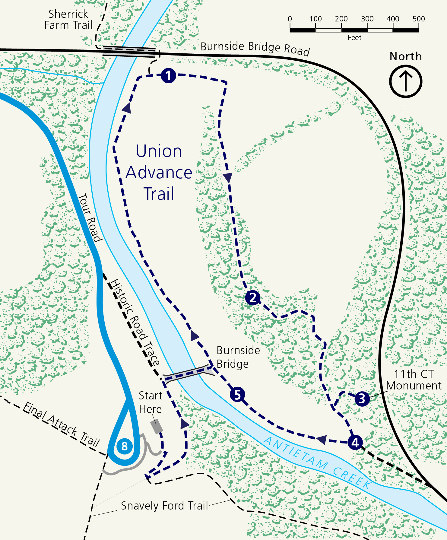 Union Advance Trail Map 2023