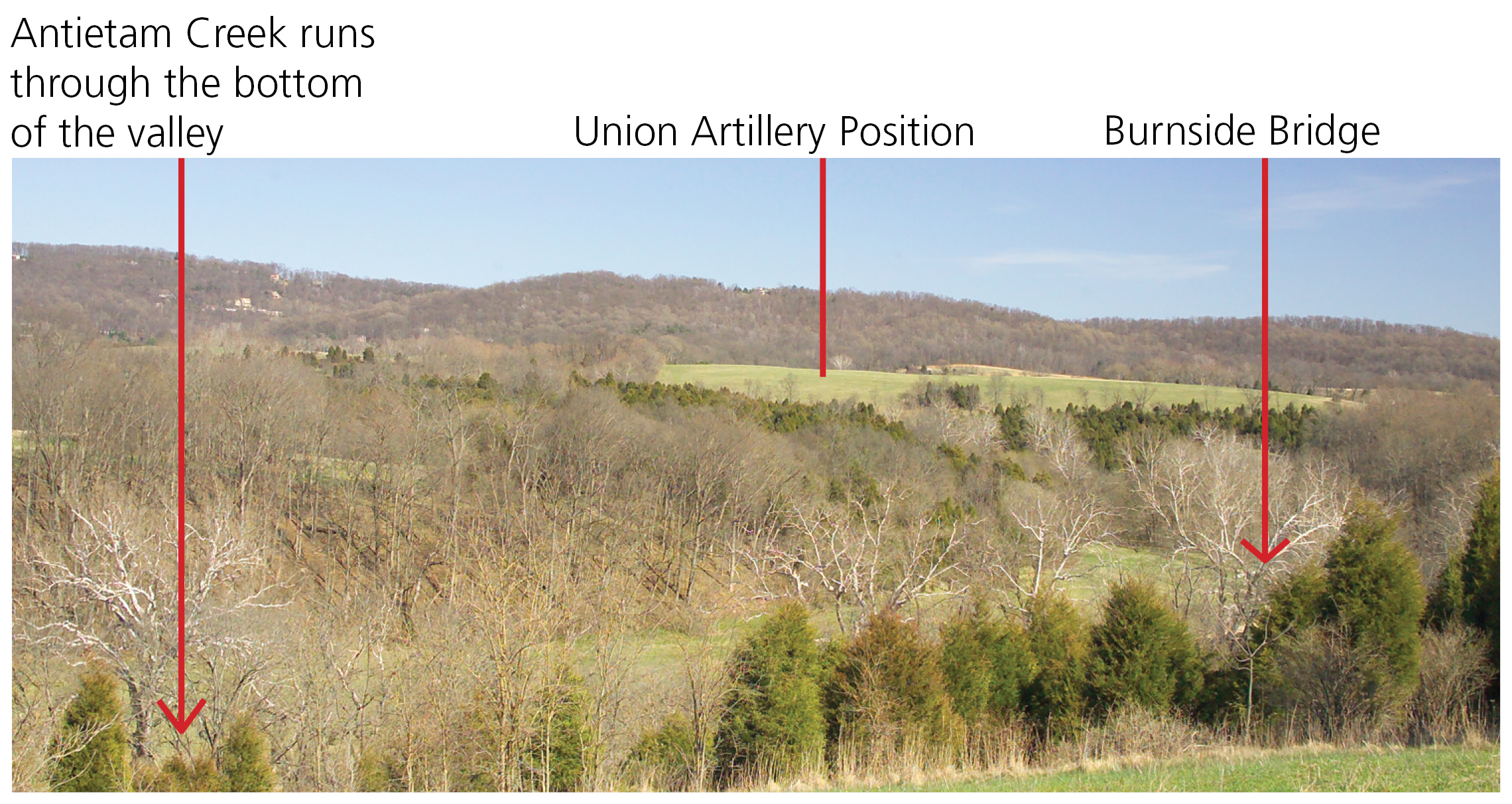 View from Final Attack Trail Stop 2