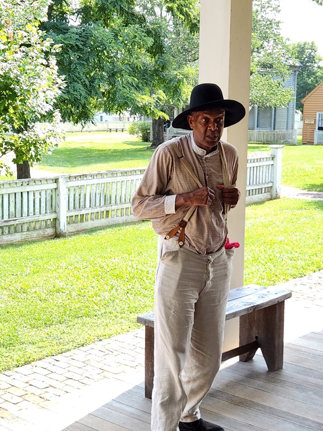 Abe Reynolds was a freed black man