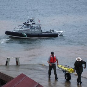 Emergency Response at Raspberry Island