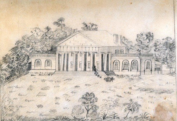 Drawing of Arlington House