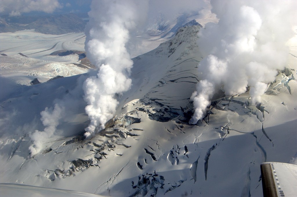 Fumaroles (U.S. National Park Service)