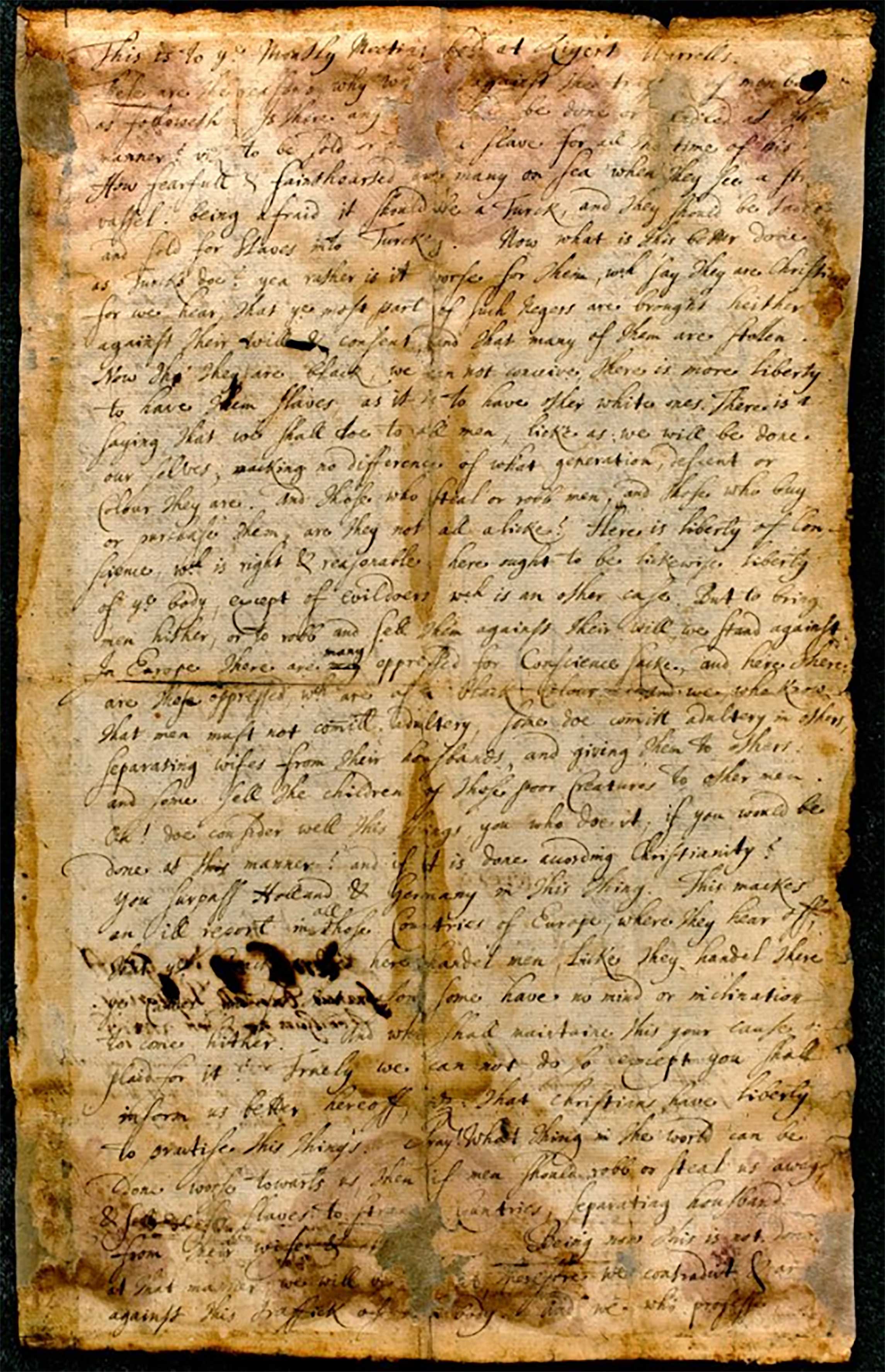 Dark ink handwriting on yellowed paper.