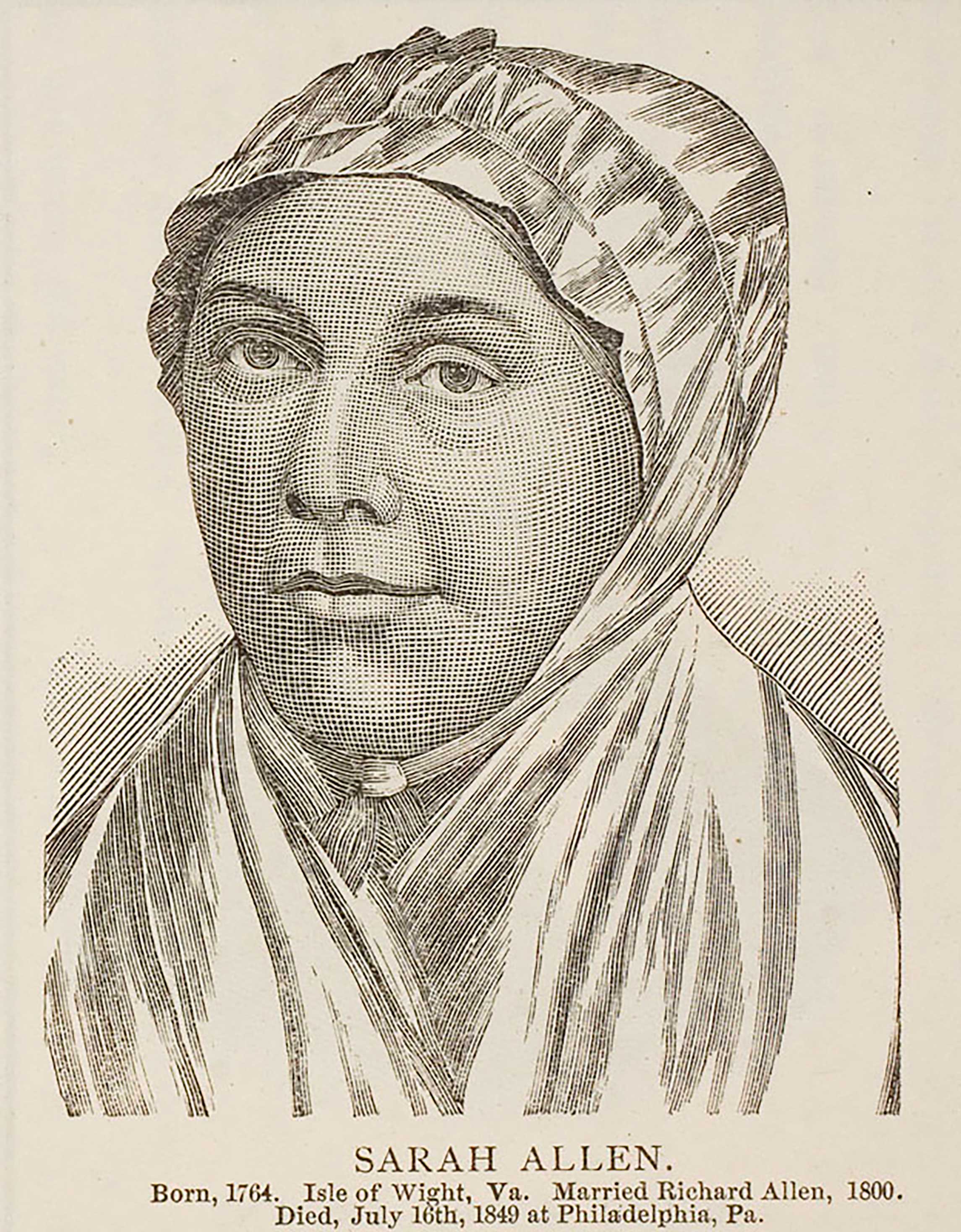 Black print on paper.