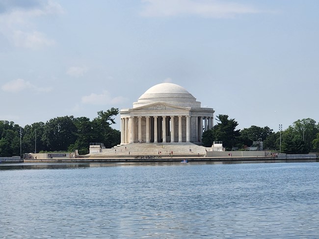 Jefferson Memorial from across the Tidal Basin