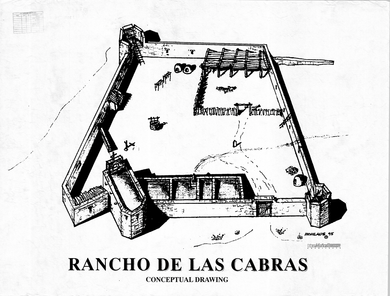Rancho illustration conceptual