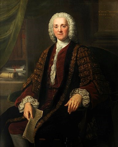 Portrait of George Grenville