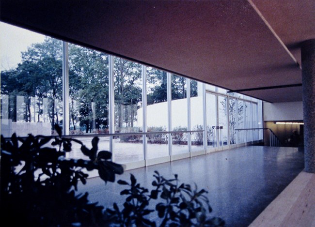 Upper lobby interior.