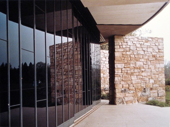 Richard Neutra and the Visitor Center.