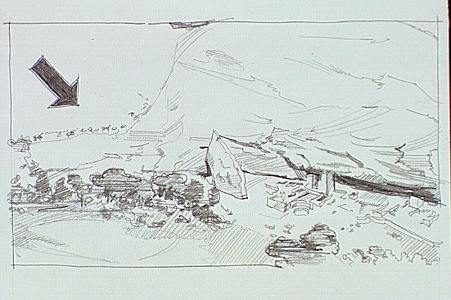 Archeological sites may be associated with rock markings.