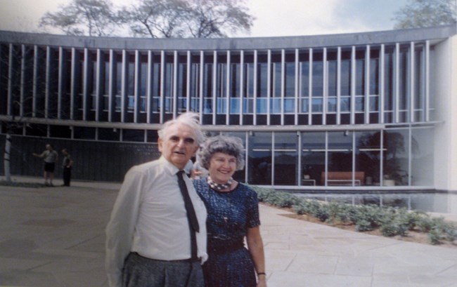Richard Neutra and the Visitor Center.