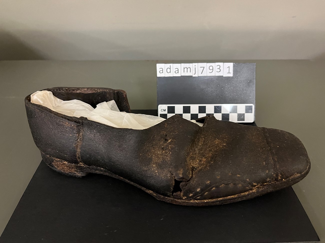 Woman's leather shoe