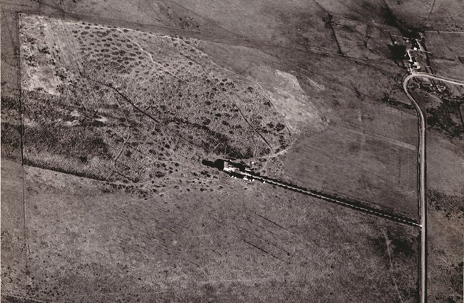 1944 aerial view of RCA Receiving Station