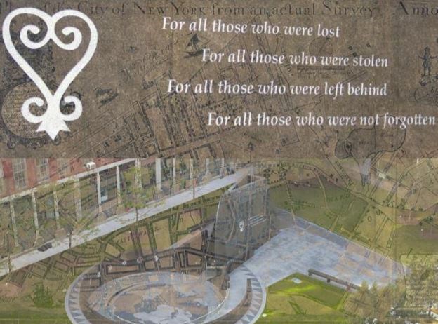 African Burial Ground National Monument is a monument at Duane Street and African Burial Ground Way in the Civic Center section of Lower Manhattan, New York City.