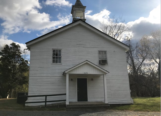 Buckland Church at Buckland Mills battlefield has been hosting Sunday services for over 160 years.