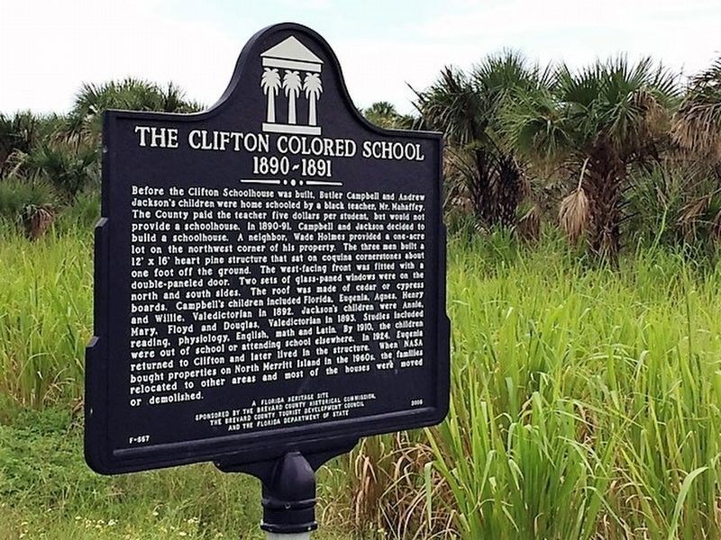 Clifton School House Historical Marker