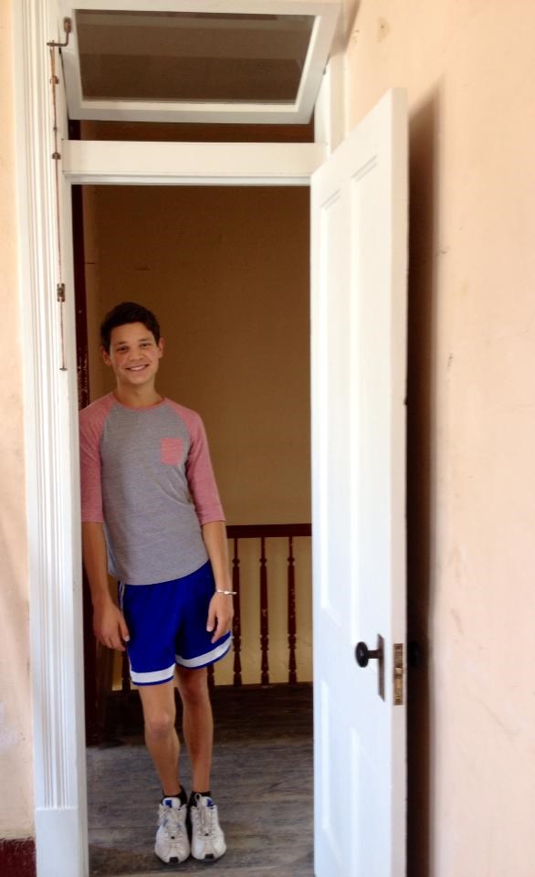 Eli Lurie leaning in a doorway.