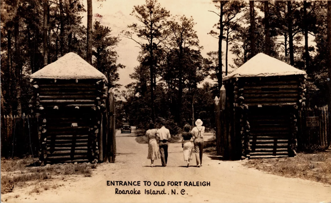 Old Fort Rae Old Fort Raleigh State Park (U.S. National Park Service)