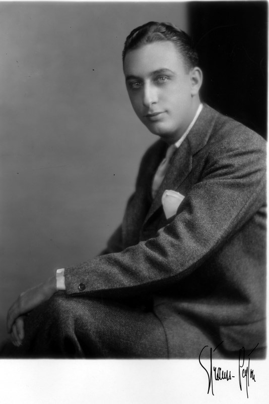 Portrait of Fred Wallace, looking into the camera