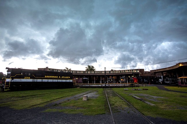 Georgia State Railroad Museum Roundhouse