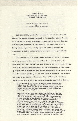 The typed option to buy Hampton.