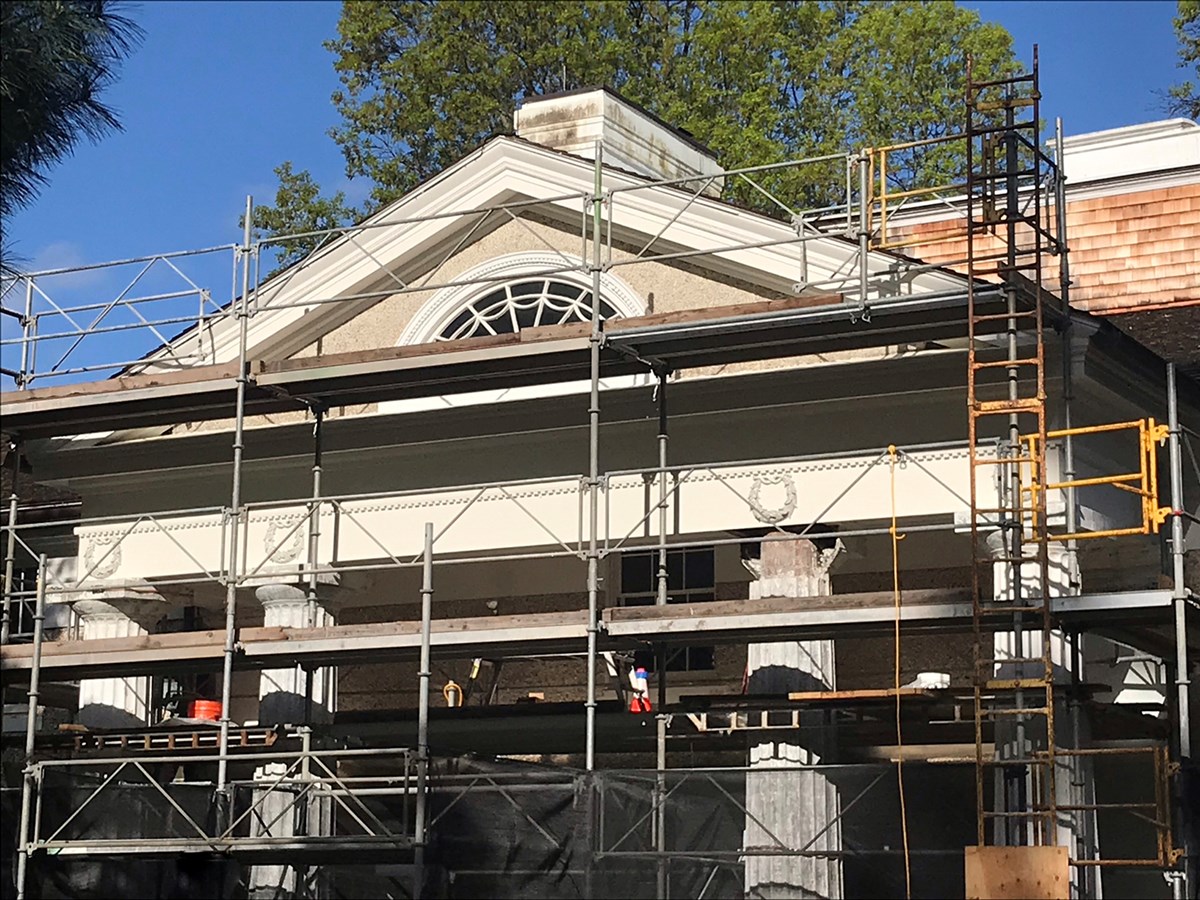Rehabilitation of the Vanderbilt Pavilion (U.S. National Park Service)