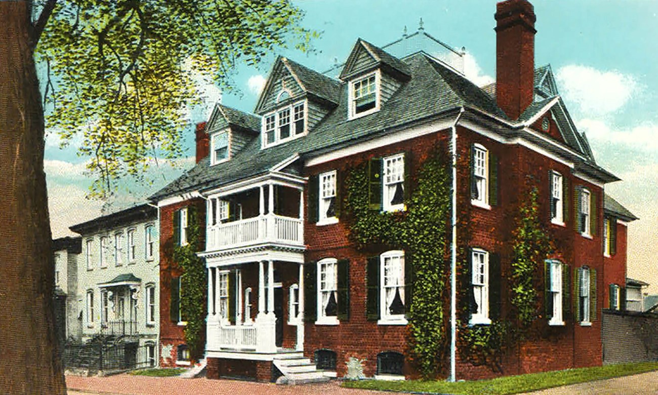 Peggy Stewart House Post Card