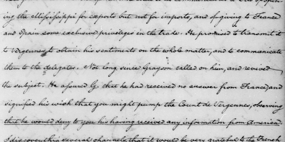 Hand written cursive correspondence ink on parchment.