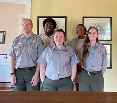 NPS staff and interns