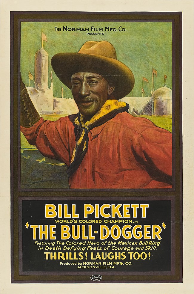 Poster of black cowboy