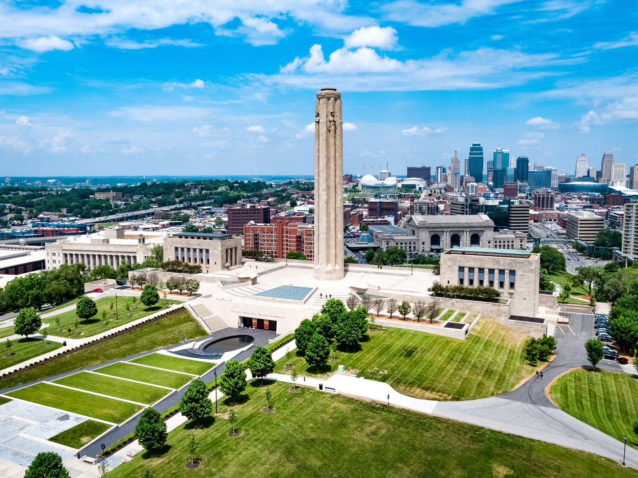 Aerial View of the WWI Museum