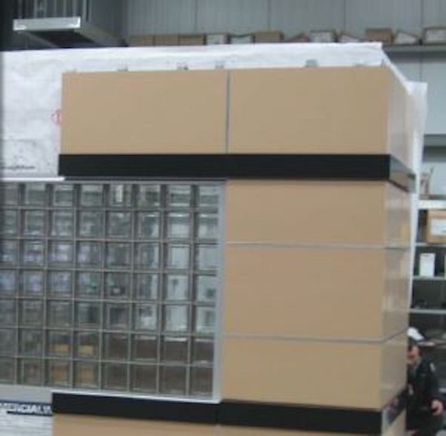 Panel system mockup.