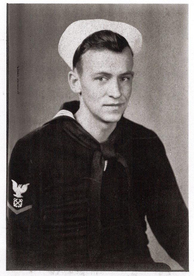 young man in sailor uniform