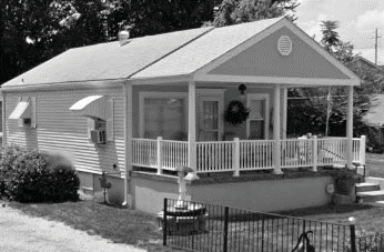 Bungalow style house that belonged to Vietta Garr.