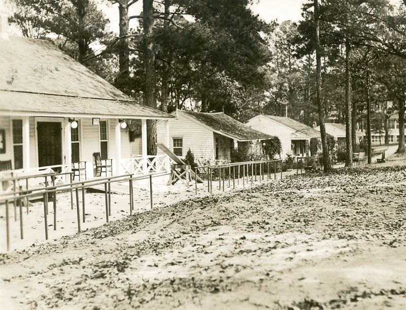 Warm Springs cottages circa 1927
